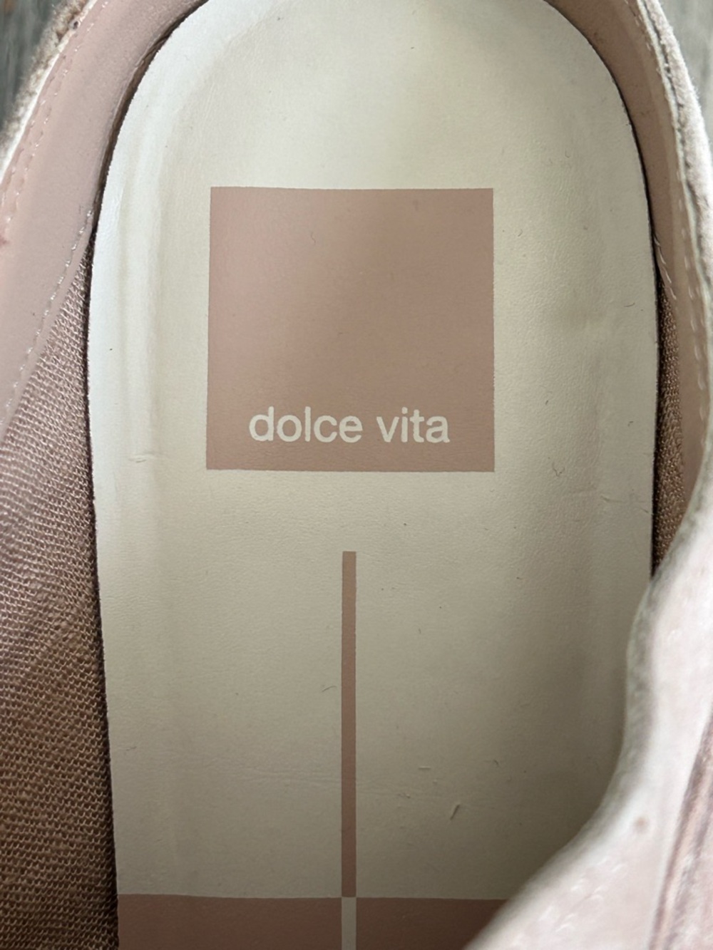 Dolce Vita Lars Leather Mule in Dune Suede Western Size 9.5 - Picture 10 of 12